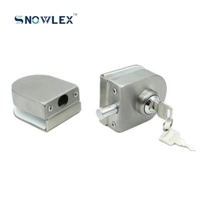 China Modern Commercial Glass Office Central Glass Door Lock Machine Door China Supplier Central Lock for sale