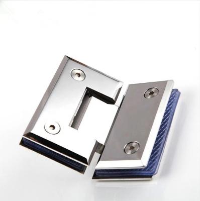 China Heavy Duty And High Quality Modern 135 Degree Bathroom Shower Door Hinge Stainless Steel Glass Hinge for sale