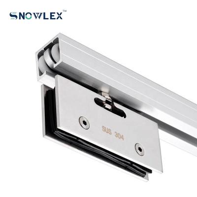 China Brand Loading Material Track Sliding Door Double Wheels Brand Loading Material Hanger Roll Heavy Duty Soft Close Hanging Superior Strong Low Noise 120KG for sale