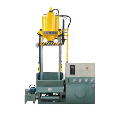 China Yongheng Y98-250T Factory Production 10-Cavity Hydraulic High Pillar Type Down Stroke PLC 90 Degree Elbows Pipe Fitting Machine for sale