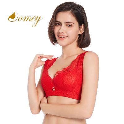 China QUICK DRY breathable sexy lingerie ladies bra cotton hollow lace bra without steel ring for sale