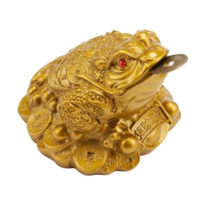 China China Feng Shui Money Frog Lucky Money Toad Decorations Ideal for Attracting Wealth for sale