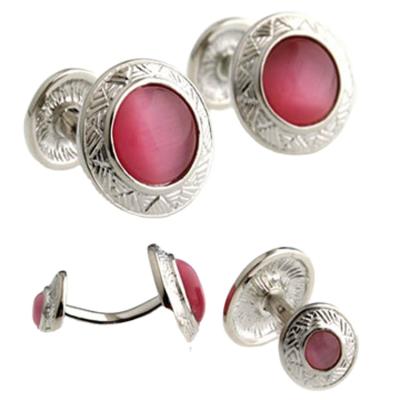 China Brass Wholesale Zinc Alloy Cuff Link / New Design Garment Accessory for sale