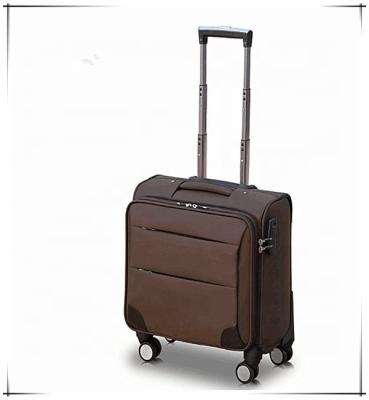 China China Factory Waterpoof Oxford Daypack 4 Wheel Carry On Trolley Bags Rolled Cabin Luggage Suitcase for sale