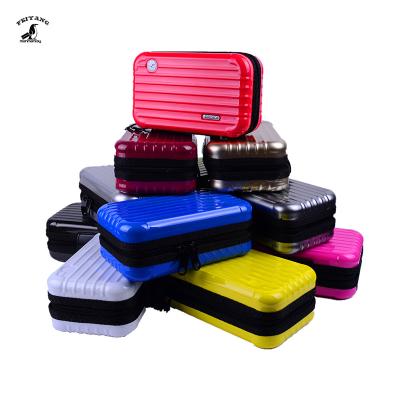 China Custom Mini Travel Bag 2020 Colorful Wash Bag Portable Mini Travel Abs Plastic Cosmetic Toiletry Case for sale