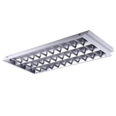 China Ceiling / Recessed T8 254nm Lamp Fixture 1200x600 600x600 UV-C Sterilization Lamp Fixture for sale