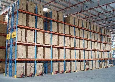 China Steel Warehouse Storage Shelving Units / Heavy Duty Pallet Racks Manufacturers for sale