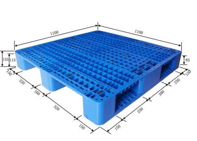 Cina Il doppio parteggia capacità di carico di multi opzione di plastica industriale di colore di 4 pallet di modo l'alta in vendita