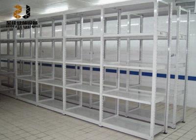 China 100kg-200kg/layer Light Duty Metal Shelving Easy install Metal Warehouse Racks for sale