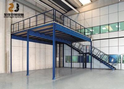 China Epoxy-Pulverbeschichtet Max 6000mm Industrie-Mezzanine-Boden / Stahl-Mezzanine-Boden zu verkaufen