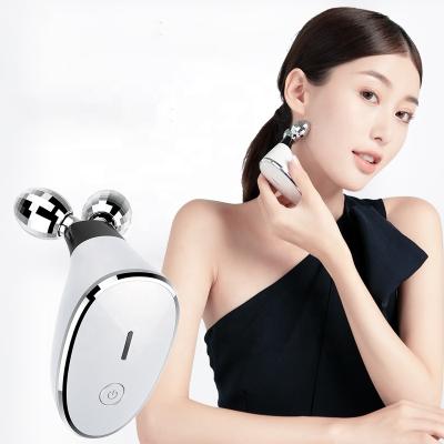 China Kakusan OEM Service Anti-Puffiness Electric Contour Shape Roller V Roller Microcurrent Tone And Lift Device for sale