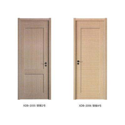 China MDF Latest Melamine Door Level Modern Wooden Design Eco Type Simple Elegant E0 Interior MDF Solid Wood for sale