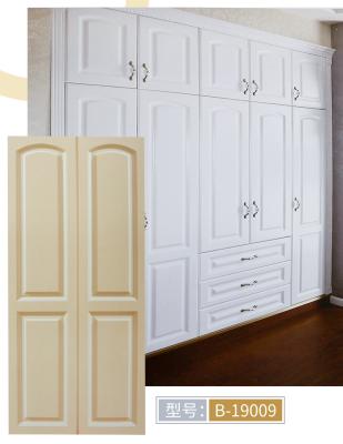 China Minimalist modern wood style design bedroom wall wood sideboard cupboard door for sale