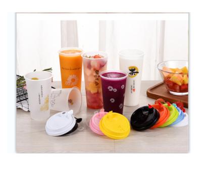 China China Manufacturer Modern Design Sustainable Food Grade Round Plastic Drink Cup for sale