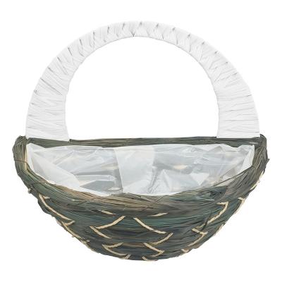 China Hanging Wall Basket Decor Garden Greenhouses Flower Pot Sustainable Garden Planter for sale