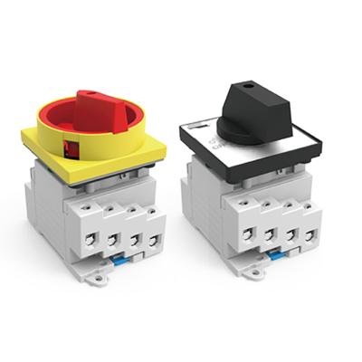 China DC PV Cage Type Solar Electrical Insulators Panel Mount Series DC Disconnect Insulating Switch Box PEDSC-PM for sale