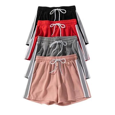 China Custom Logo Printing Men Summer Anti-wrinkle Casual Streetwear Shorts Women Knitted Blank Jogging Women Sport Abbreviations GYM PantsHot Men s for sale