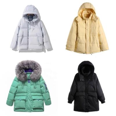 China Women winter casual jacket 2021 good quality winter women fashion long waterproof coat warm down coats for ladies for sale