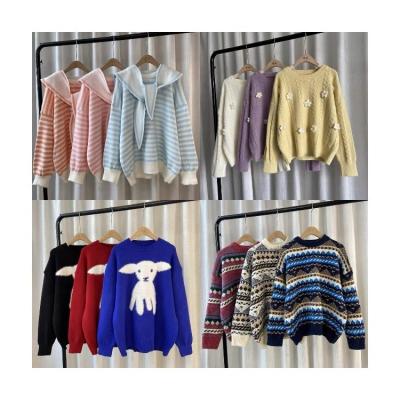 China Wholesale Women's Jumper Sweater Womens Casual Sweater New Long Sleeve Anti-pilling Sweater Fashion Wool Sweater Tops for sale