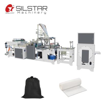 China Full Automatic Factory Sealing Roller Bag Bottom Sealing Making Machine For Custom Plastic Folded Bag for sale