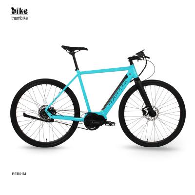 China 250W 500W Alloy mid drive aluminum ebike go bicycle wholesale electric bicycle Coche electrico de la ciudad belt drive bicycle for sale