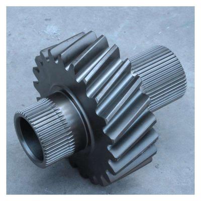 China Truss Competitive Price Silver Helical Custom Steel Spur Gear For Building Material Shops for sale