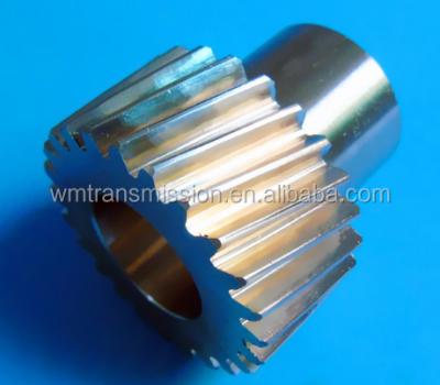 China Trusses 100% High Precision Inspection Machining Parts Customize Helical Steel Tooth Gear for sale