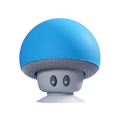 China Cheap cute mini wireless factory speaker mushroom speaker blueteeth speaker wireless with suction cup for sale