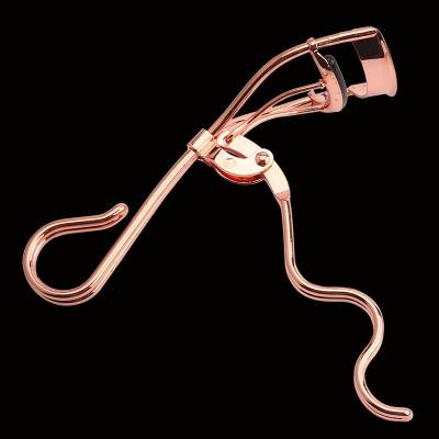 China Popular Custom Rose Gold Stainless Steel Private Label Eyelash Curler for sale