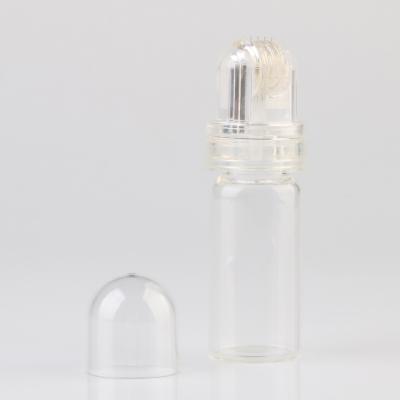 China Anti-Puffiness Amazon Hydra 64 Pin Golden Titanium 0.25/0.5/1.0mm Micro Needle Derma Roller Bottle High Quality Serum for sale