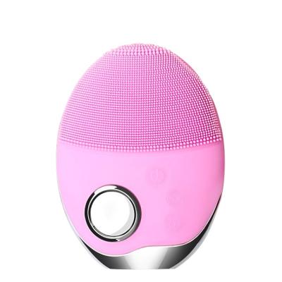 China Hot Selling Electronic Face Silicone DEEP CLEANING Cleansing Sweep Skin Scrubber Beauty Instrument Facial Cleansing Hand And Handheld Massager for sale