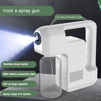 China Smell Comfortable Electric Auto Paint Power Backpack Nano Water Sanitis Airless Sprayer Gun for sale