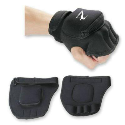 China Exercise Training Hand Gloves 2lb Soft Iron Weighted Fitness Gloves For Gym Boxing for sale