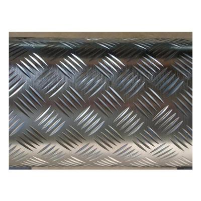 China Decoration Aluminum Plate For Tread Plates , Aluminum Checkered Flooring Plate 3003 3004 3005 3102 3104 3105 for sale