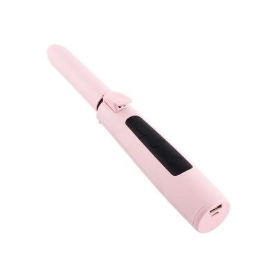 China Factory PC+PA66 OEM USB Cordless Ceramic Hair Curler Curling Iron for sale