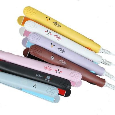 China HM713 MAN Portable Mini Hair Straightener Portable Colorful Travel for sale