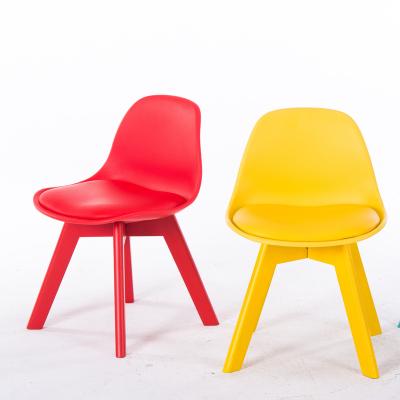 China Import and export modern quality service upholstered colorful plastic dining chairs for home for sale