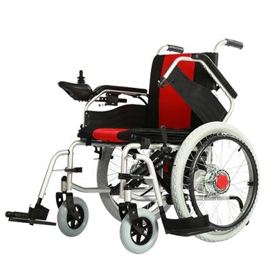 China Steel 250 Power W*2 Steel Wheelchair Foldable Electric Wheelchair for sale