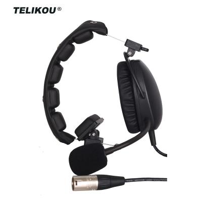 Chine Écouteurs à oreille unique Équipement de transmission HD-101/4 Microphone casque à vendre