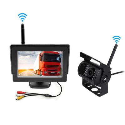 China iPoster Analog Signal Radio Rear View Camera + 4.3