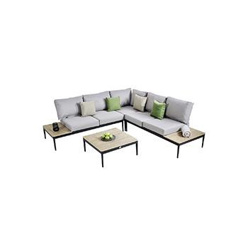 China Best Selling Modern Luxury Modular Aluminum Sofa Set Outdoor Garden Furniture All Weather Hotel for sale