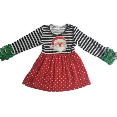 China Hot-selling Christmas Casual Women's Embroidery Children's Christmas Party Costume for sale