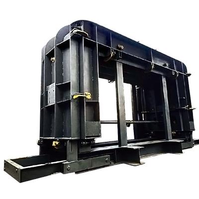 China Durable Eco-friendly Precast Concrete Cube House Mold Culvert Making Machine For Sale for sale