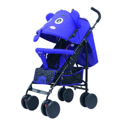 China Can be found flat hot sale cartoon elephant umbrella cart can be used in winter and summer baby cart for sale