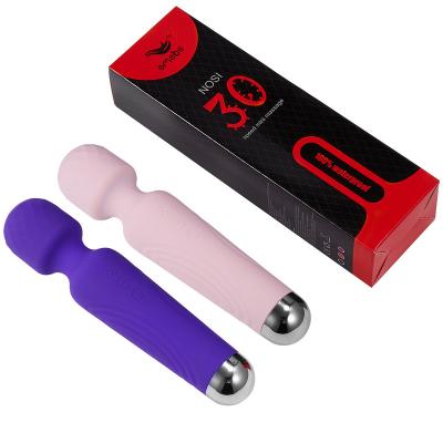 China Wireless Electric Vibrator 5 Modes 10 Speeds Full Body Massager, Electronic Personal Handheld Massager Vibrator for sale