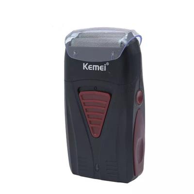 China Kemei km-3381 Twin Blade Razor Swapping Rechargeable Electric Shaver Dual Blade Waterproof Trimmer Barber Trimmer For Men for sale