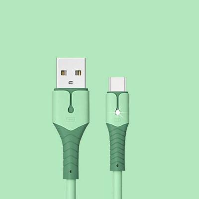 China Popular New Color Amazon Cell Phone Data Cable Mobile Phone Fast Charging Cable Free Samples for sale