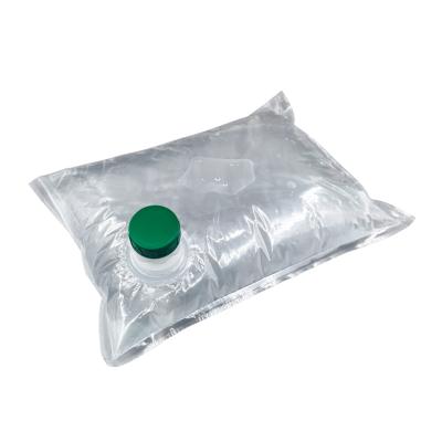 China Barrier 20lt LDPE Bib Bag In Box With Easy Open Spout For Detergent / Sanitizer / Liquid Soap for sale