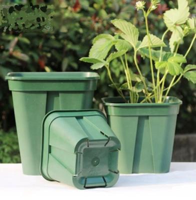 China From Europe 15*15*12.8cm Gallon Square Pot Planter Control Root Pot Factory Hot Sale Directly for sale