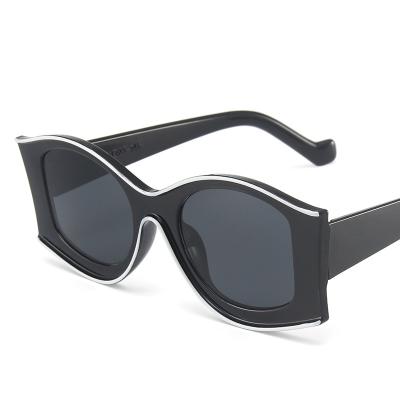 China Fashion Sunglasses Sunglasses Trend Irregular Sunglasses 2021 New Hip Hop Punk Sunglasses for sale